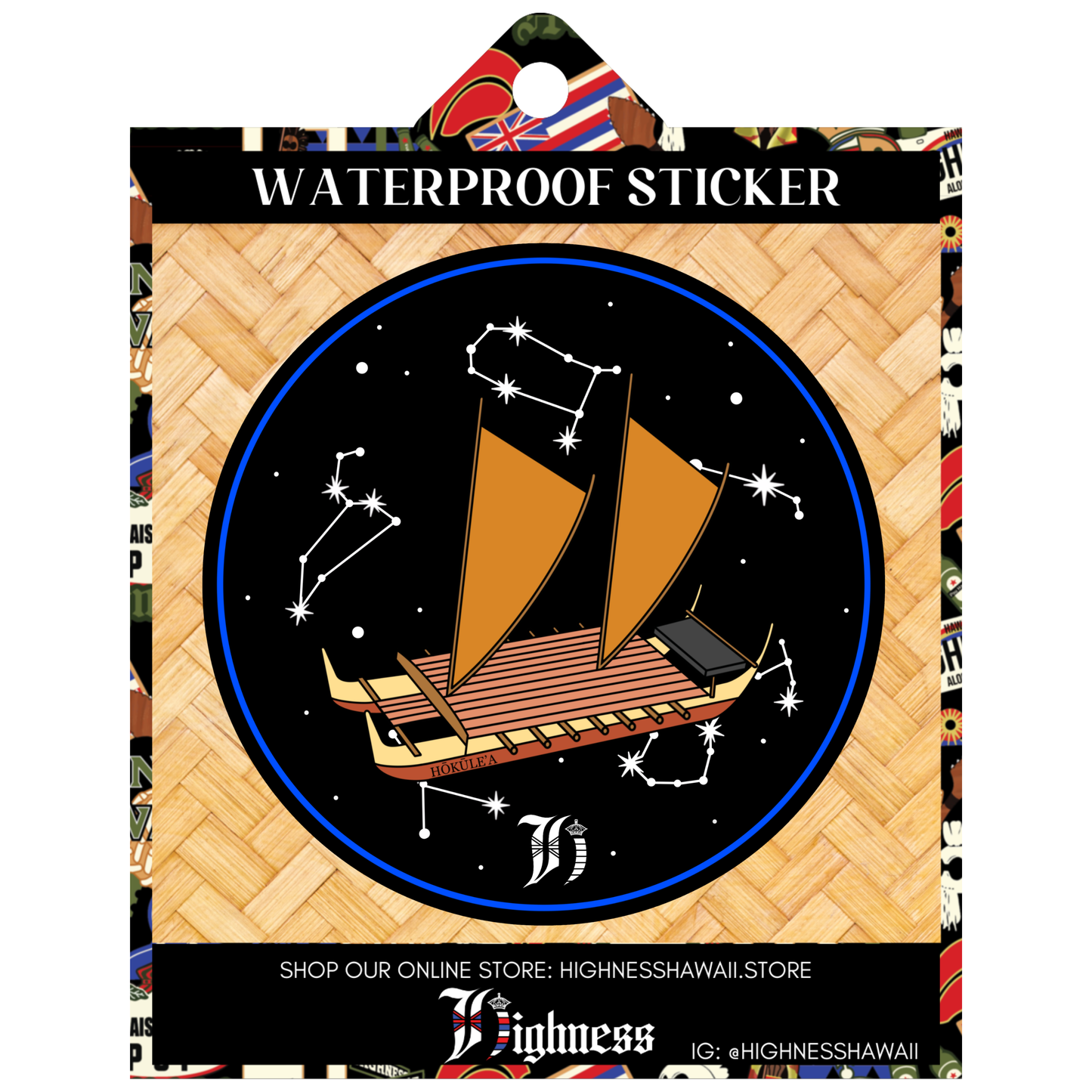 Hokule'a Sticker