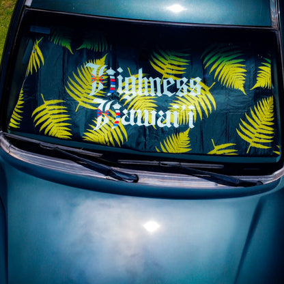 Black Palapalai Foldable Sunshade