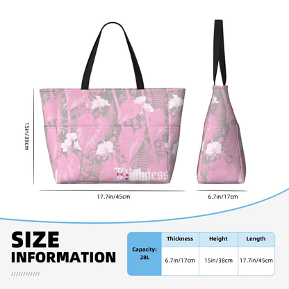 Hana Pink Travel Beach Bag