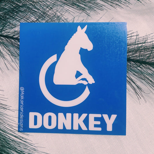 Donkey Sticker